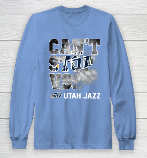 NBA Utah Jazz Basketball Can't Stop Vs Long Sleeve T-Shirt 8