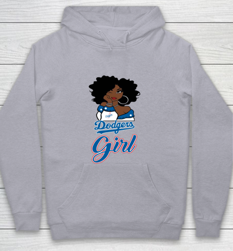 Los Angeles Dodgerss Girl MLB Youth Hoodie 5