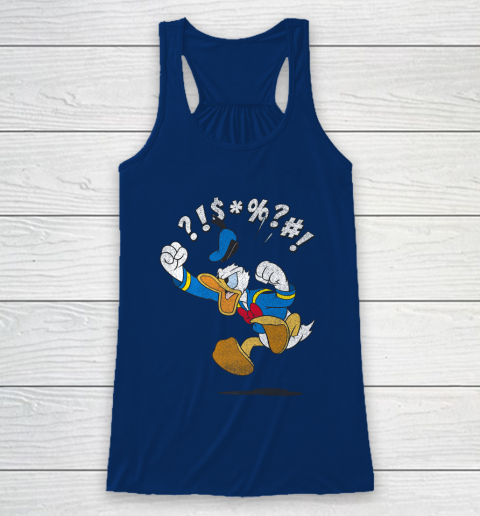 Disney Mickey And Friends Donald Angry Jump Racerback Tank 6