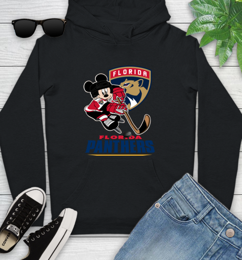 NHL Florida Panthers Mickey Mouse Disney Hockey T Shirt Youth Hoodie 15