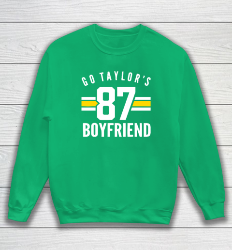Go Taylors Boyfriend Football Funny Go Taylor's Sweatshirt 4