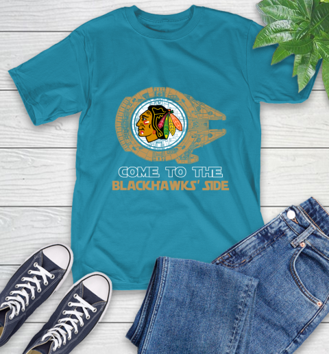 NHL Come To The Chicago Blackhawks Wars Hockey Sports T-Shirt 9