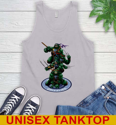 NBA Basketball Memphis Grizzlies Teenage Mutant Ninja Turtles Shirt Tank Top 4