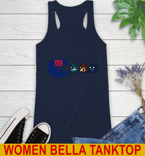 New York Giants NFL Football Pac Man Champion Racerback Tank 12 New York Giants NFL Football Pac Man Champion Racerback Tank - Image 12
