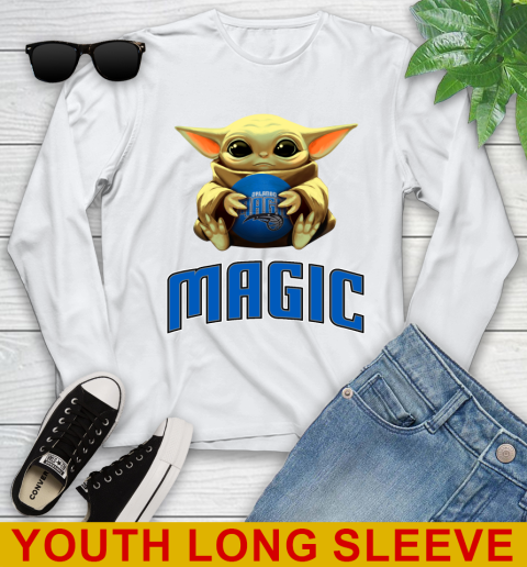 NBA Basketball Orlando Magic Star Wars Baby Yoda Shirt 122