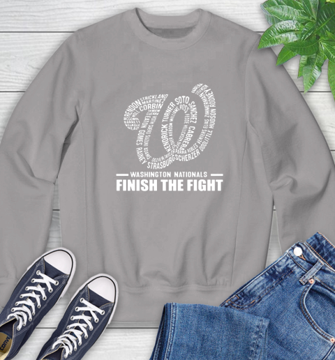 Washington Nationals finish the fight Sweatshirt 5