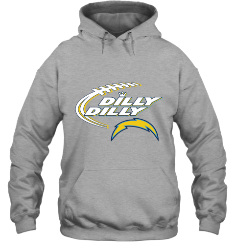 NFL Los Angeles Chargers Dilly Dilly Football Sports ztuRXPQL9AO hoodie 23 95 151514 front sport grey