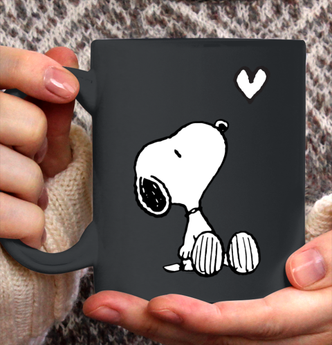 Peanuts Valentine Snoopy Heart Ceramic Mug 11oz