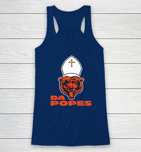 Chicago Bears Da Popes Racerback Tank 4