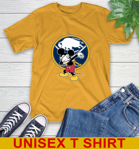Buffalo Sabres NHL Hockey Dabbing Mickey Disney Sports T-Shirt 3