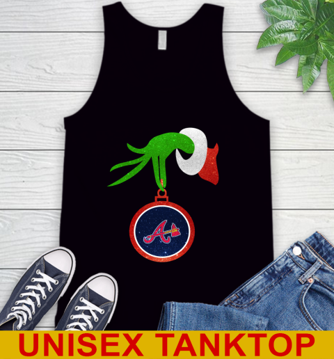 Atlanta Braves Grinch Merry Christmas MLB Baseball Tank Top 2