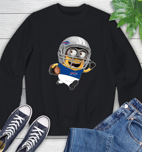 NFL Buffalo Bills Minions Disney Football Sports Sweatshirt 2