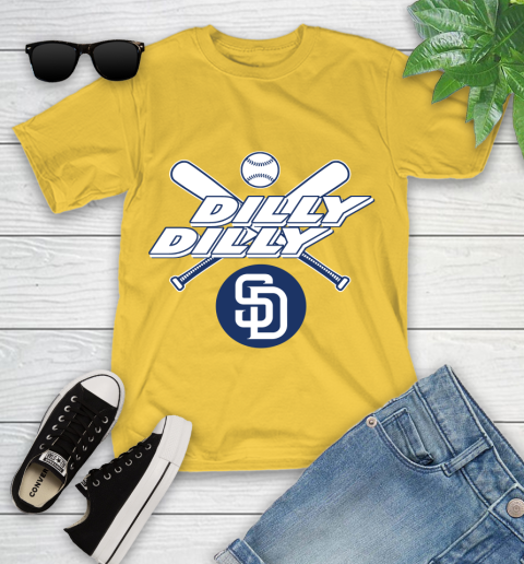 MLB San Diego Padres Dilly Dilly Baseball Sports Youth T-Shirt 8