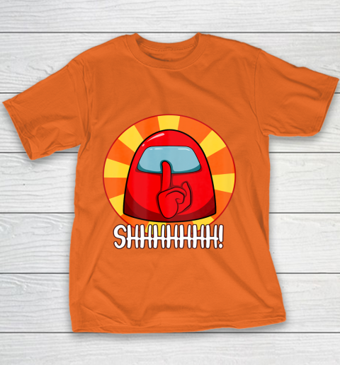 Among Us Game Shirt Cool Among Us shirt Crewmate or Impostor SHHHHHH Youth T-Shirt 4