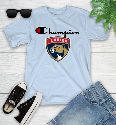 NHL Hockey Florida Panthers Champion Shirt Youth T-Shirt 5