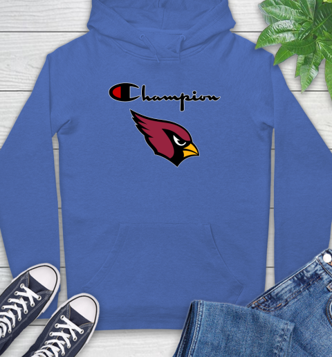 NFL Football Arizona Cardinals Champion Shirt Hoodie 8