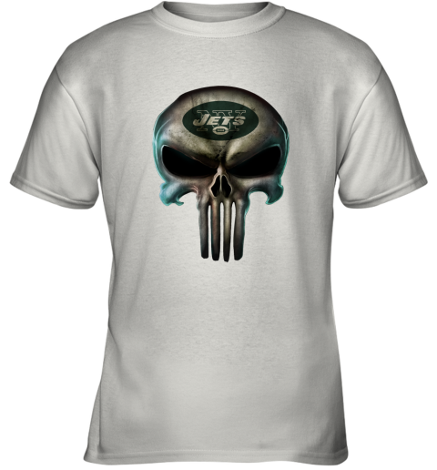 New York Jets The Punisher Mashup Football Youth T-Shirt