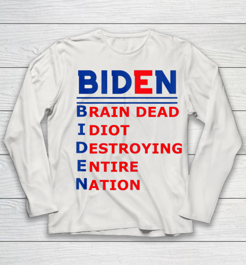 Republicans voter Anti Joe Biden Youth Long Sleeve 8