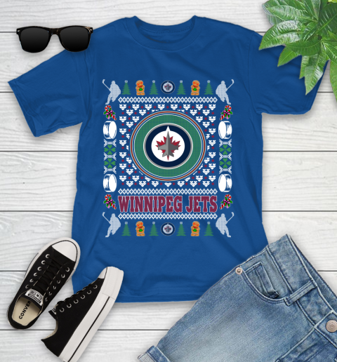 Winnipeg Jets Merry Christmas NHL Hockey Loyal Fan Ugly Shirt 111