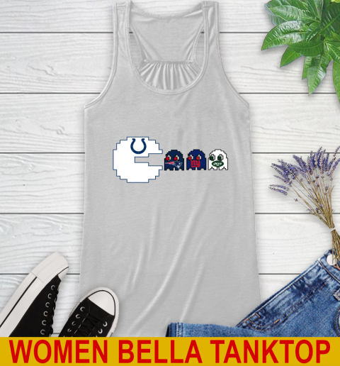 Indianapolis Colts NFL Football Pac Man Champion Racerback Tank