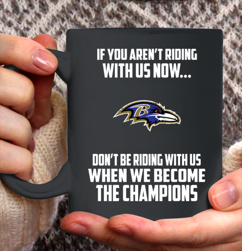 NFL Baltimore Ravens Football We Become The Champions Ceramic Mug 11oz