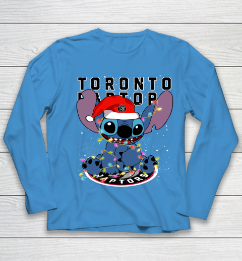 Toronto Raptors NBA noel stitch Basketball Christmas Youth Long Sleeve 4