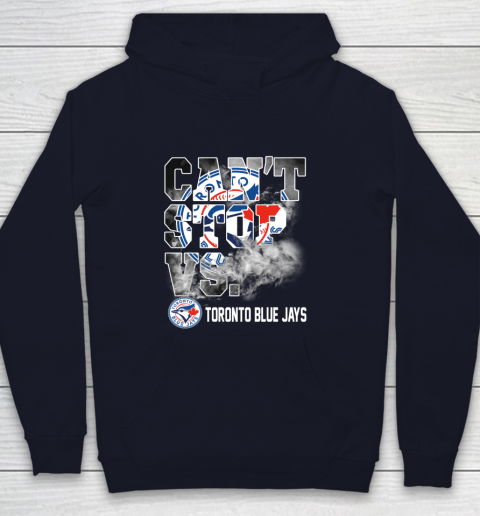 MLB Toronto Blue Jays Baseball Can't Stop Vs Blue Jays Youth Hoodie 2