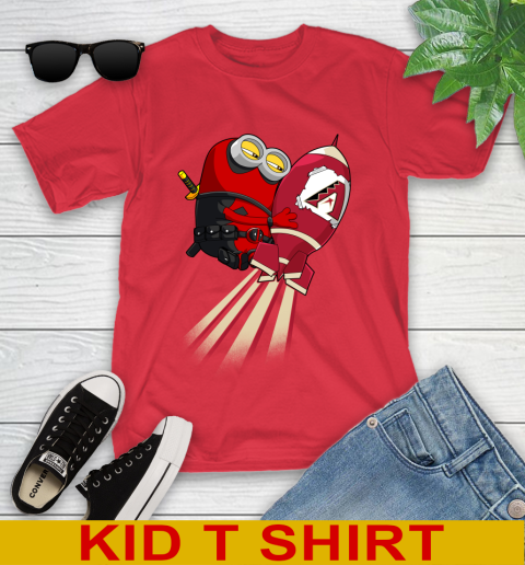 MLB Baseball Arizona Diamondbacks Deadpool Minion Marvel Shirt Youth T-Shirt 11