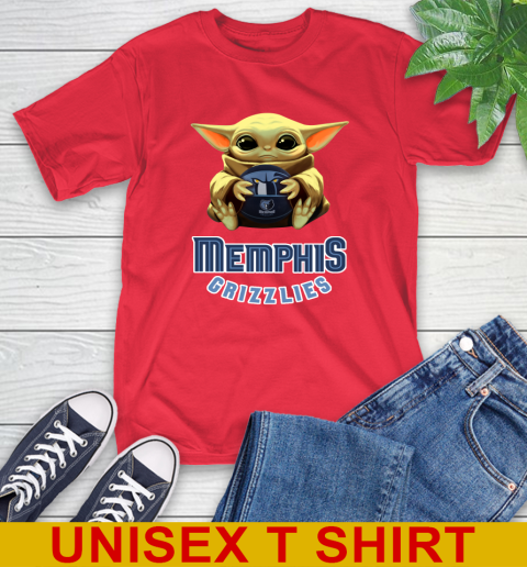 NBA Basketball Memphis Grizzlies Star Wars Baby Yoda Shirt 10