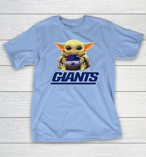 NFL Football New York Giants Baby Yoda Star Wars T-Shirt 11