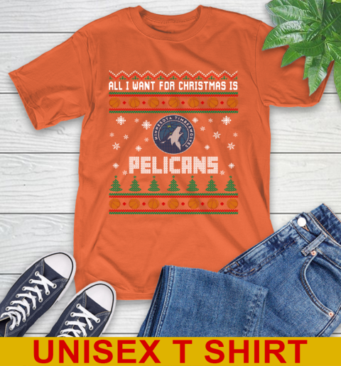 NBA Basketball All I Want For Christmas Is New Orleans Pelicans 4