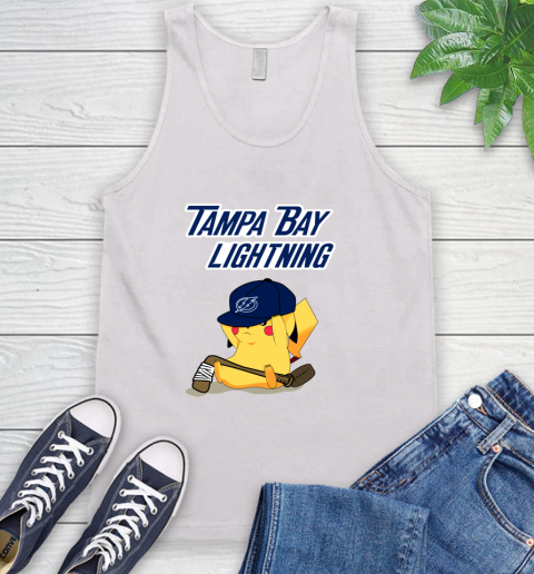 NHL Pikachu Hockey Sports Tampa Bay Lightning Tank Top