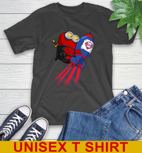 MLB Baseball Philadelphia Phillies Deadpool Minion Marvel Shirt T-Shirt MLB Baseball Philadelphia Phillies Deadpool Minion Marvel Shirt T-Shirt