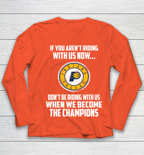 NBA Indiana Pacers Basketball We Become The Champions Youth Long Sleeve 3