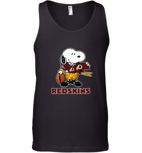 Snoopy A Strong And Proud Washington Redskins Player NFL Tank Top