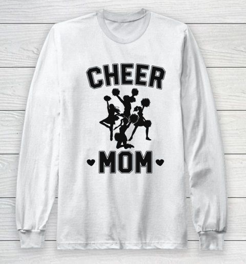 Mother's Day Funny Gift Ideas Apparel  Retro Cheer Mom Gifts Vintager Cheerleader Mom Shirt Mother Long Sleeve T-Shirt