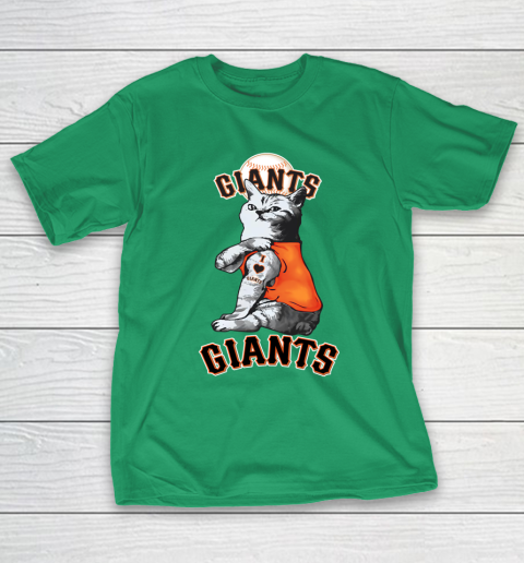 MLB Baseball My Cat Loves San Francisco Giants T-Shirt 5