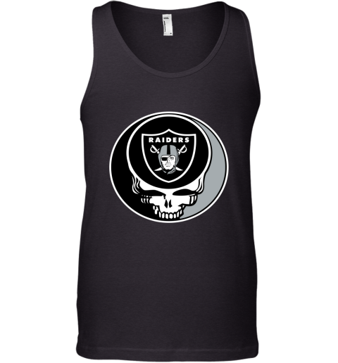 NFL Oakland Raiders Grateful Dead Rock Band Football Sports WKGCkKxkoFS unisex tank 17 95 151514 front black