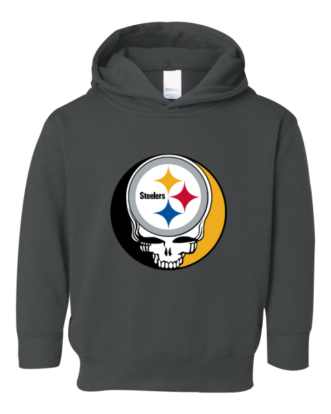 Pittsburgh Steelers x Grateful Dead Toddler Pullover Fleece Hoodie