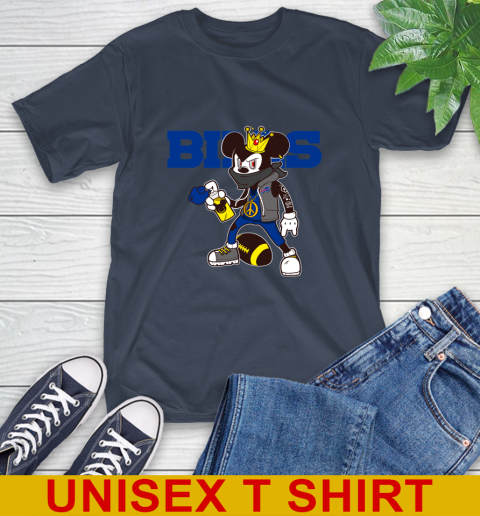 Buffalo Bills NFL Football Mickey Peace Sign Sports T-Shirt 4