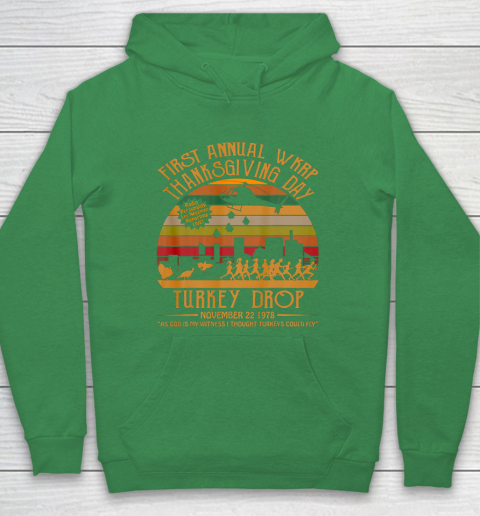 WKRP Thanksgiving Day Turkey Drop Hoodie 5