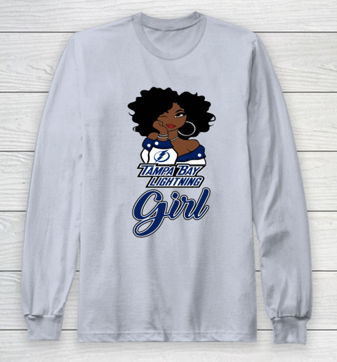 Tampa Bay Lightning Girl NHL Long Sleeve T-Shirt 6