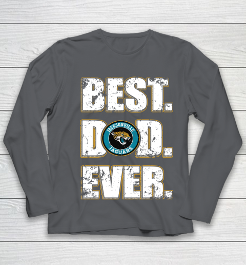 NFL Jacksonville Jaguars Football Best Dad Ever Family Shirt Youth Long Sleeve 6