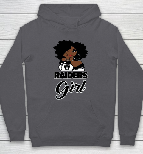 Oakland Raiders Girl NFL Hoodie 7