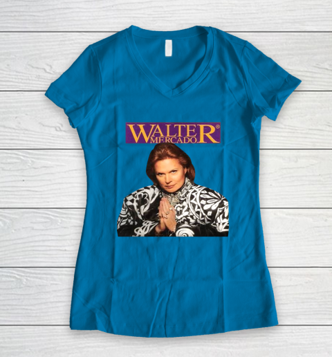 Walter Mercado Women's V-Neck T-Shirt 4