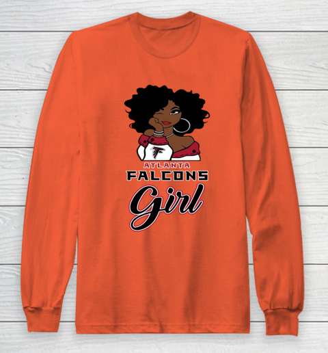 Atlanta Falcons Girl NFL Long Sleeve T-Shirt 5