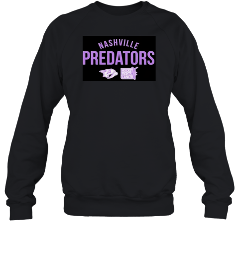 Nashville Predators Richmond Resilient Hockey Fights Cancer Sweatshirt