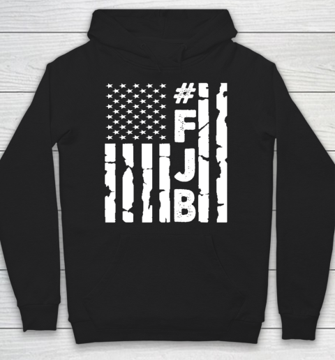 #FJB Pro America Distressed Flag Vintage Fuck Biden FJB Hoodie