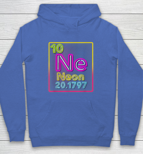 Neon Element Of The Chemistry Periodic Table For Scientists Hoodie 5