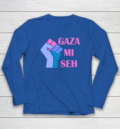Gaza Mi Seh Palestine Long Sleeve T-Shirt 5